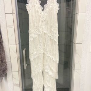 Fringe jumpsuit